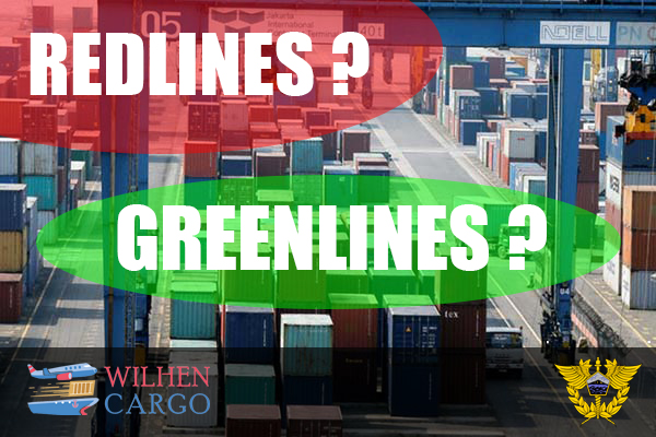BEA CUKAI – PENGERTIAN RED DAN GREEN LINE | WilhenCargo